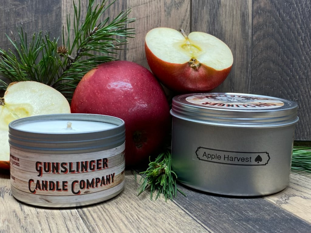 Apple Harvest Natural Soy Wax Candle with Cotton Wick